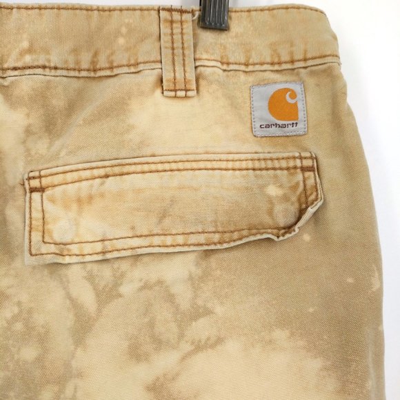 Carhartt Custom Dyed Distressed Cargo Pants 34x32 - Picture 8 of 11